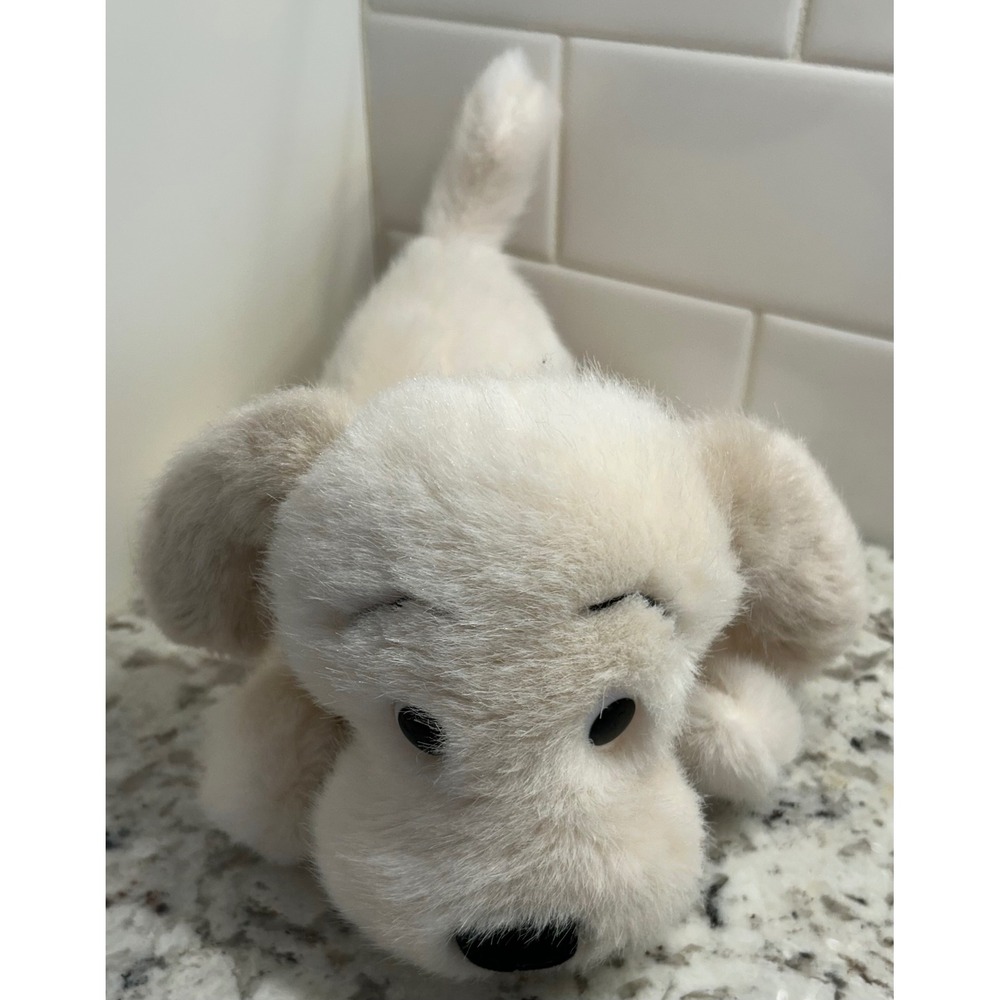 Vintage Dakin Drooper 1973 cream‎ grey plush exc condition